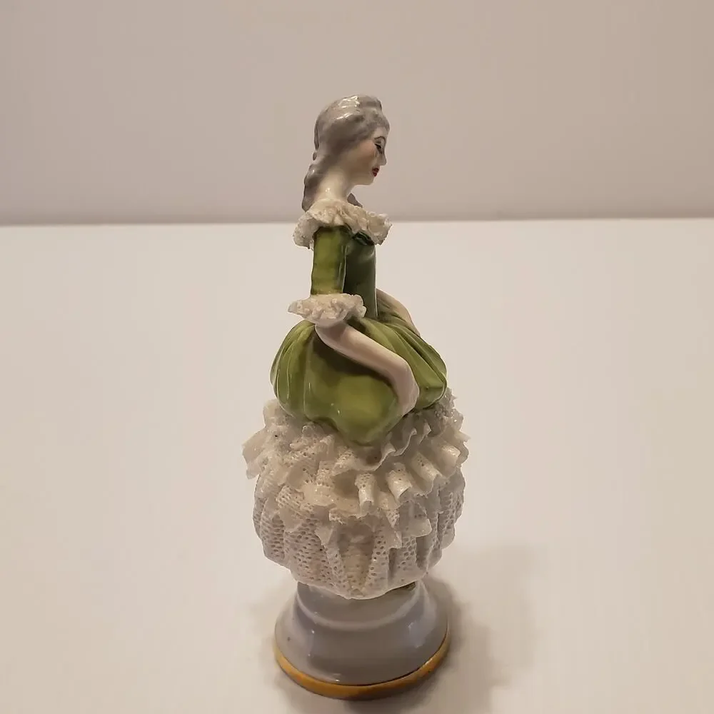 Rare Royal Adderley Staffordshire Floral Bone China Lace Porcelain Lady Clare